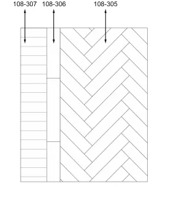 Fris till fiskbensparkett - Svensk ekstav 16x68x204 mm