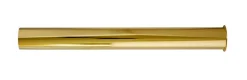 Förlängningsrör med kant 32/300 mm till vattenlås - guld