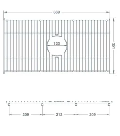 Galler till diskho - Shaws Classic Butler 800, antik brons