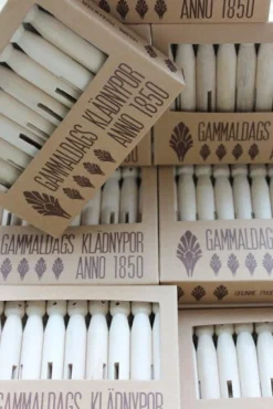 Gammaldags klädnypor - Bykpojkar 20-pack