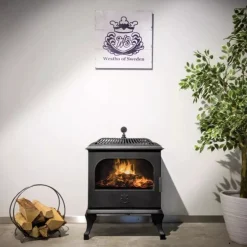 Gjutjärnskamin - Kamin Westbo Victoria 85