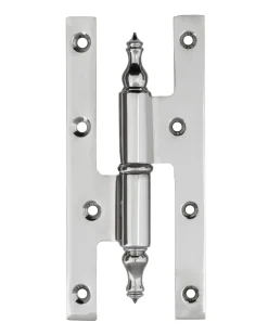 Gångjärn till dörr - Nickel 160 x 75 mm