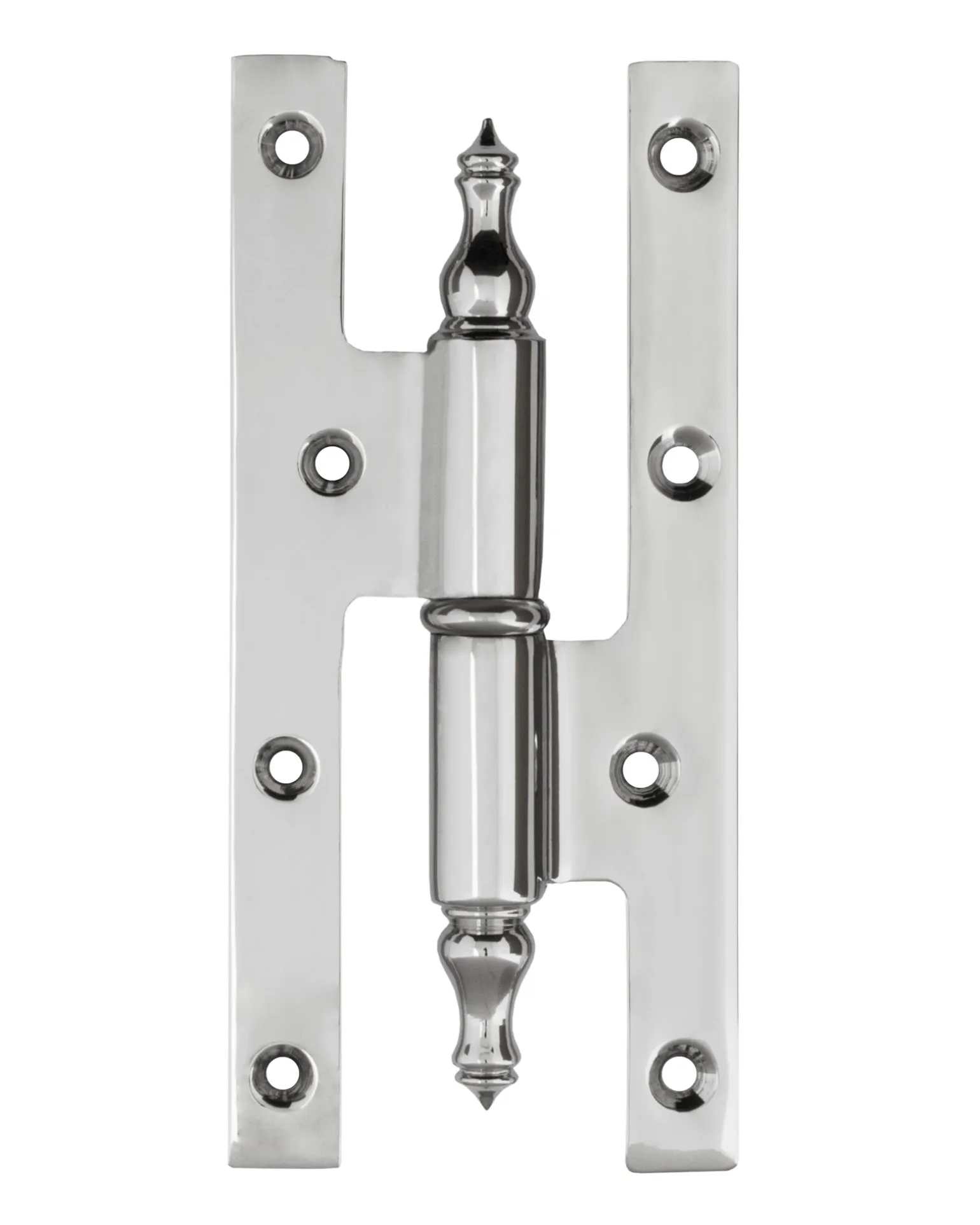 Gångjärn till dörr - Nickel 160 x 75 mm