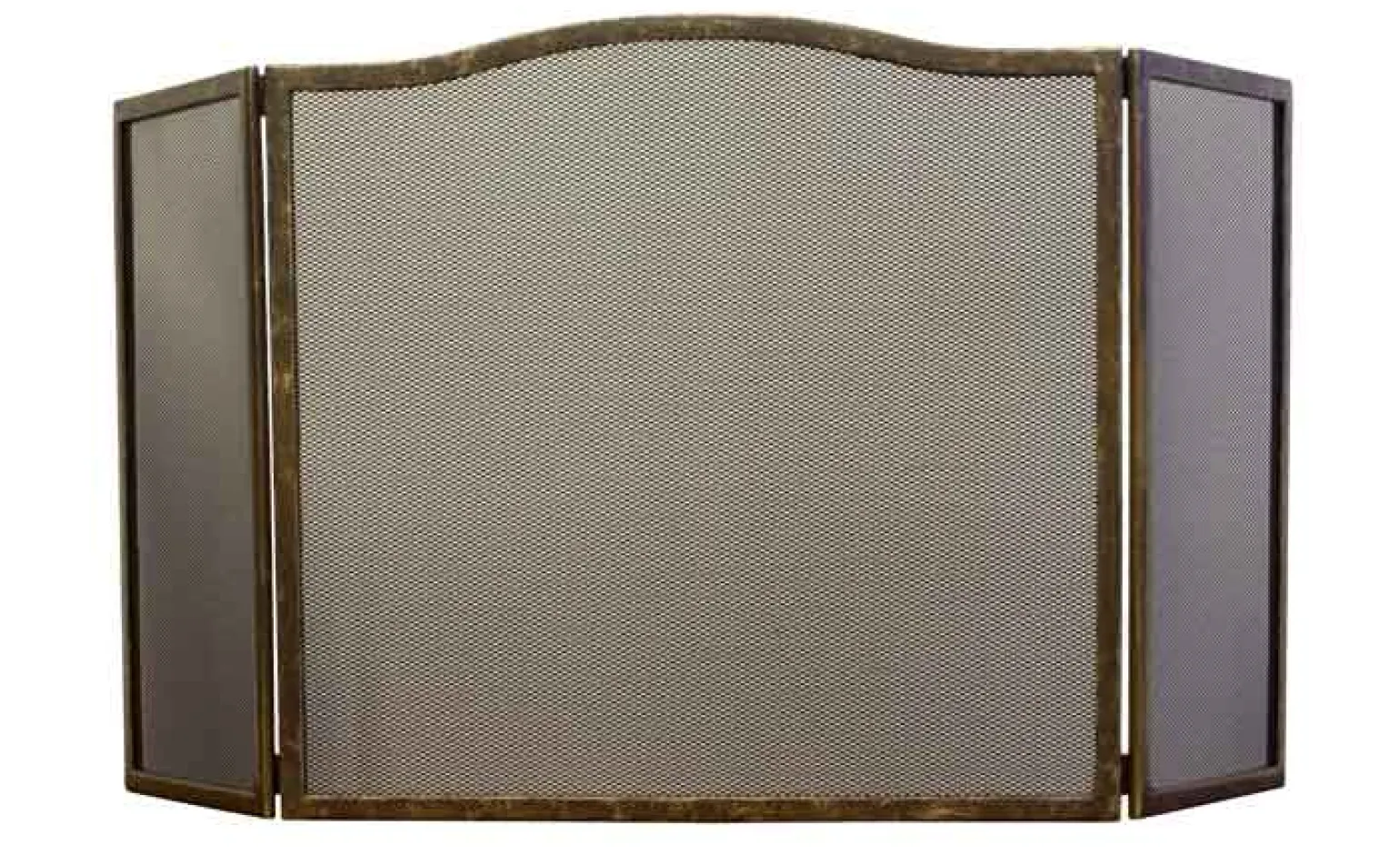 Gnistskydd antik mässing - Enskede 100 cm