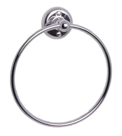 Handduksring - Haga - Krom
