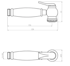 Handdusch (reservdel) - Till Finsbury krom