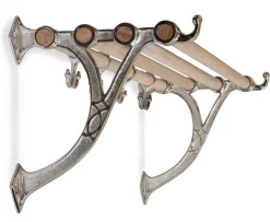 Hatthylla - Sekelskifte nickel & ek, 115 cm