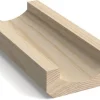 Hängränna av trä - Rektangulär, furu 45 x 120 mm