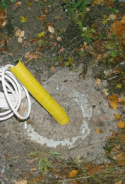 Ingjutningsdon - Till lyktstolpe Ljuså, Ljusfors