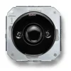 Insats Dimmer - Traditionell 40-500 W svart porslin