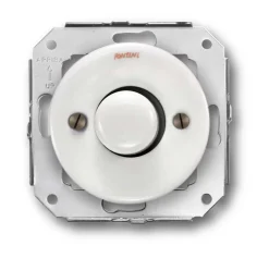Insats Dimmer - Universaldimmer LED 4-100W vitt porslin