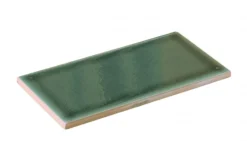 Kakel Bristol - 7,5 x 15 cm akvagrön, krackelerat