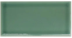 Kakel Bristol - 7,5 x 15 cm akvagrön, krackelerat