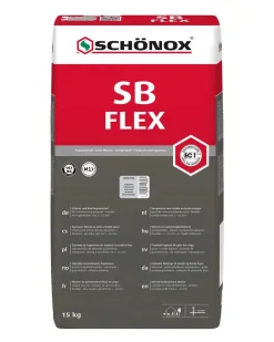 Kakelfog 15 kg - Schönox SB silvergrå
