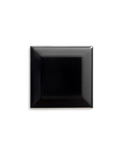 Kakel Victoria - Fasad kant 7,5 x 7,5 cm svart, blank