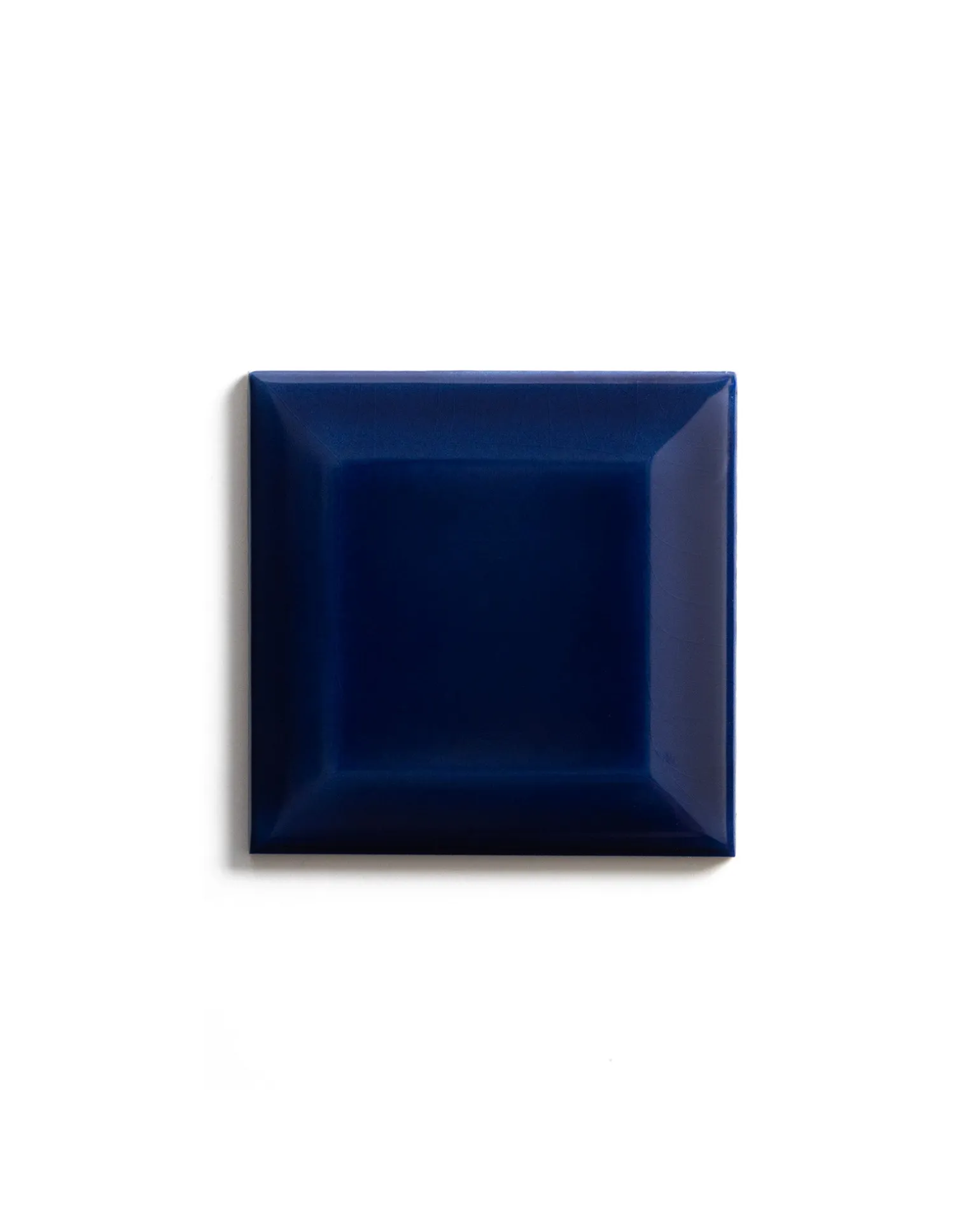 Kakel Victoria - Fasad kant 7,5 x 7,5 cm ultramarinblå
