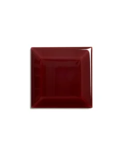 Kakel Victoria - Fasad kant 7,5 x 7,5 cm vinröd