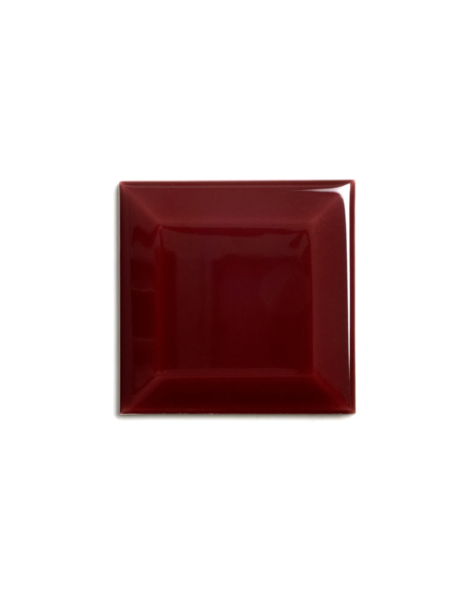 Kakel Victoria - Fasad kant 7,5 x 7,5 cm vinröd