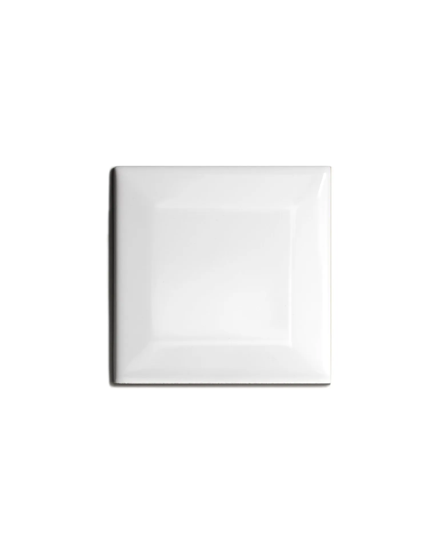 Kakel Victoria - Fasad kant 7,5 x 7,5 cm vit, blank