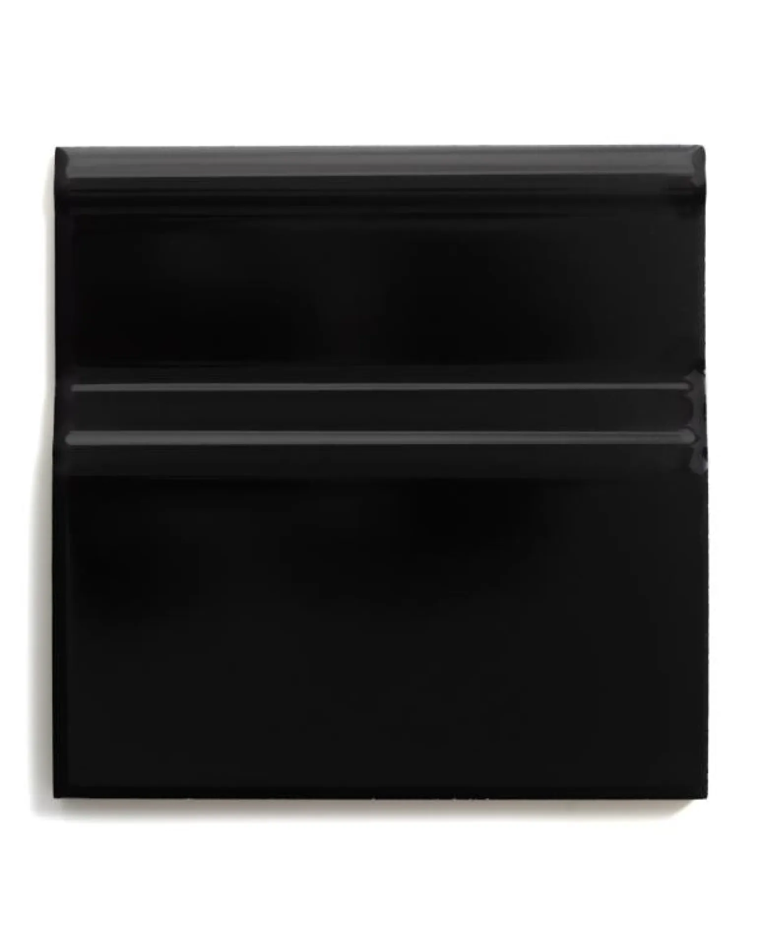 Kakel Victoria - Golvsockel list 15 x 15 cm svart, blank