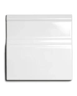Kakel Victoria - Golvsockel list 15 x 15 cm vit, blank