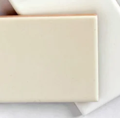 Kakel Victoria - 7,5 x 15 cm elfenbensvit, blank