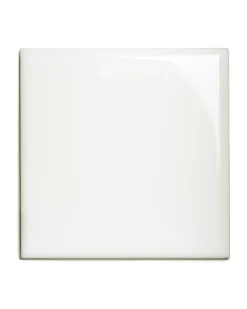 Kakel Victoria - 15 x 15 cm elfenbensvit bullnose hörn