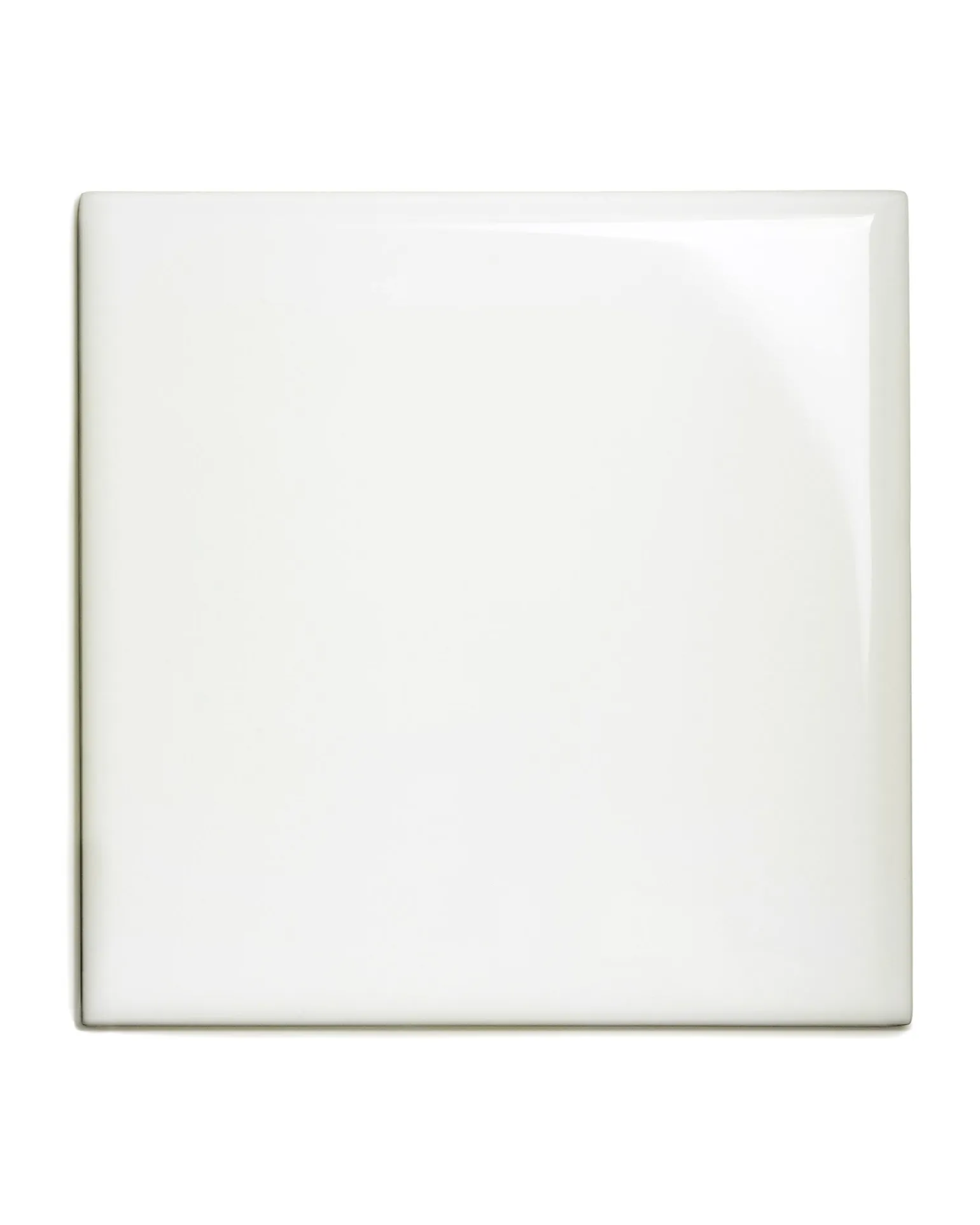 Kakel Victoria - 15 x 15 cm elfenbensvit bullnose hörn
