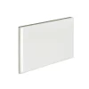 Kakel Victoria - 7,5 x 15 cm elfenbensvit bullnose kortsida