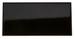 Kakel Victoria - 7,5 x 15 cm svart, blank