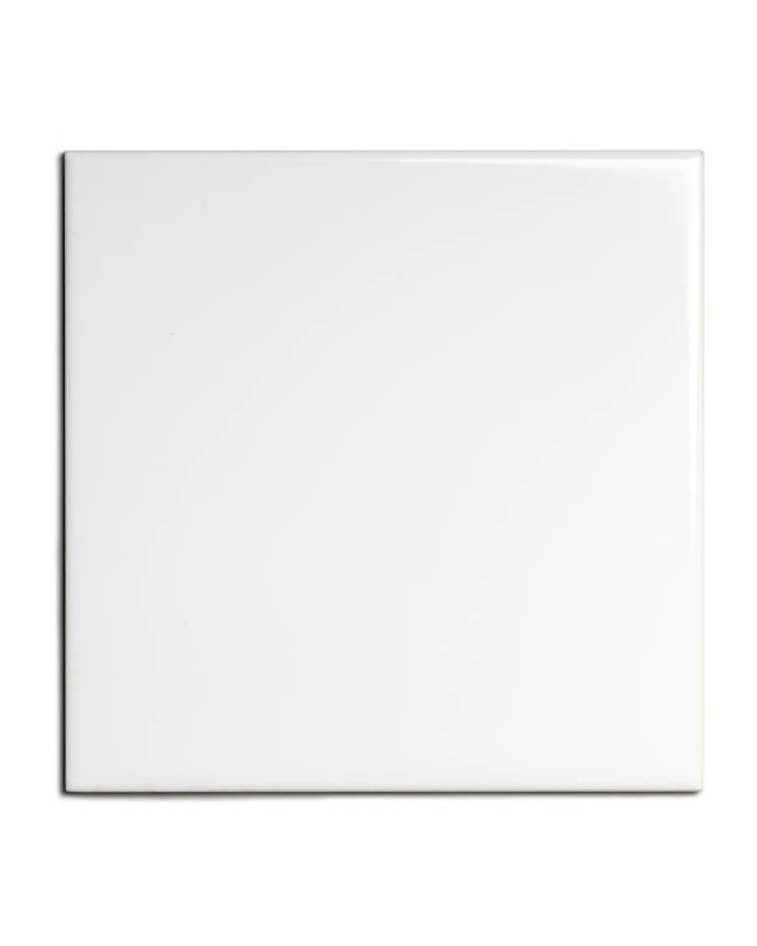 Kakel Victoria - 15 x 15 cm vit, blank
