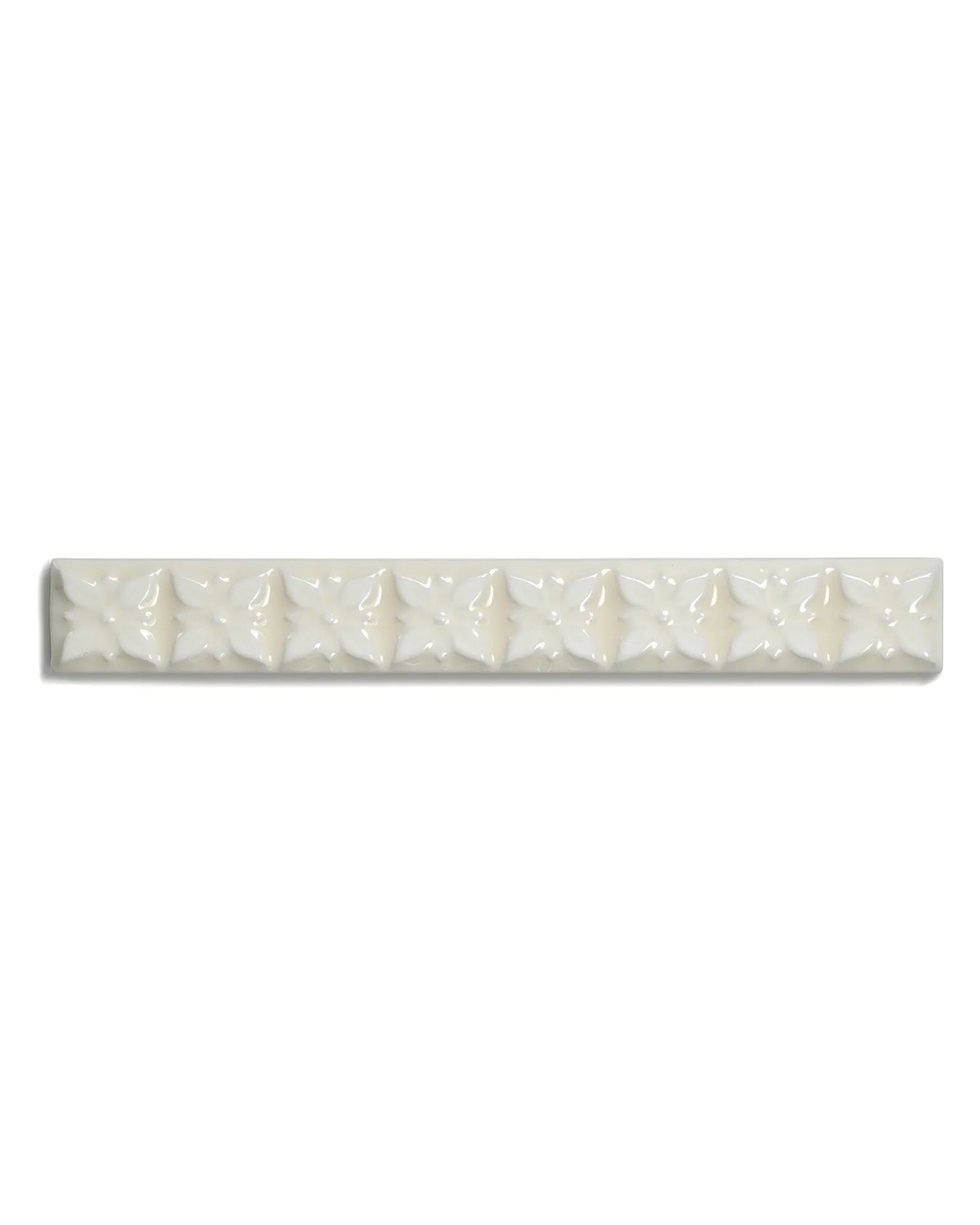 Kakel York - Dekorlist relief 2,5 x 19,8 cm mandel