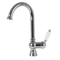 Köksblandare Nottingham svanhals - Krom