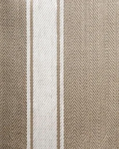 Kökshandduk - Lin 50 x 70 cm, allmoge oblekt/vit