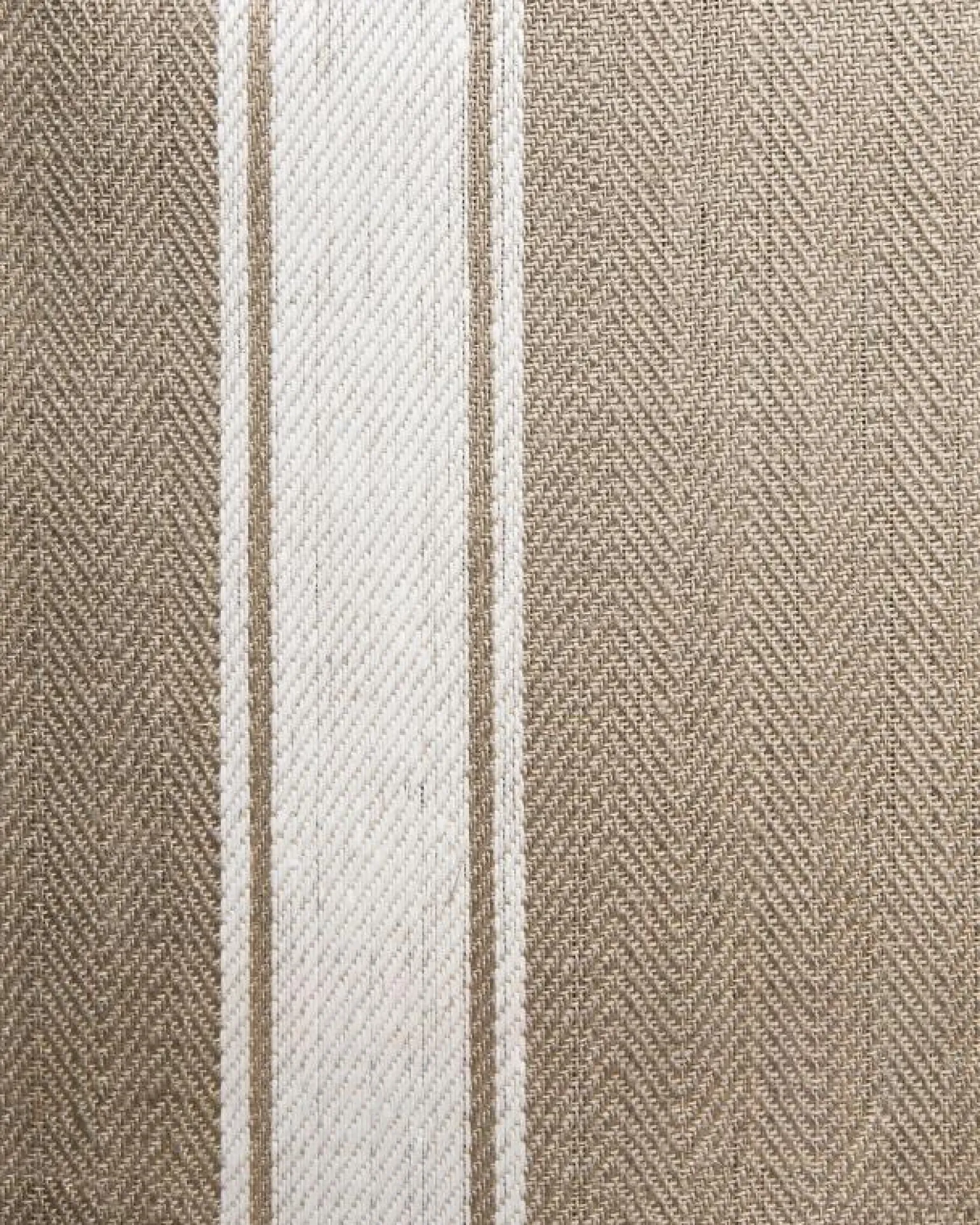 Kökshandduk - Lin 50 x 70 cm, allmoge oblekt/vit