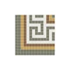 Klinkerfris hörn - Mosaik Regent Grön