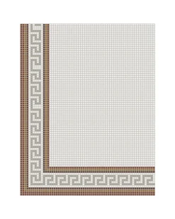 Klinkerfris hörn - Mosaik Regent Röd