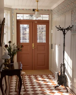 Klinkerfris - Klassisk röd/vit