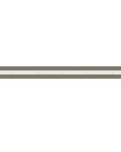 Klinkerfris - 75 mm Australian green/vit