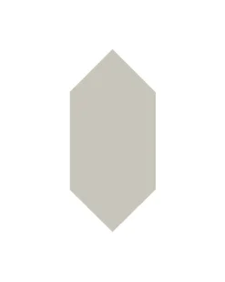 Klinker - Hexagondiamant 7 x 15 cm pärlgrå