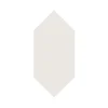 Klinker - Hexagondiamant 7 x 15 cm vit