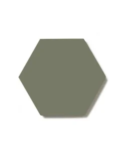 Klinker - Hexagon 10 x 10 cm Australia green
