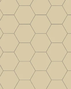 Klinker - Hexagon 15 x 15 cm elfenben