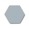 Klinker - Hexagon 10 x 10 cm gråblå