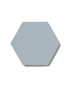 Klinker - Hexagon 10 x 10 cm gråblå