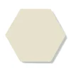 Klinker - Hexagon 15 x 15 cm gulvit