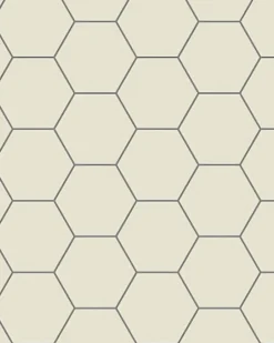 Klinker - Hexagon 15 x 15 cm gulvit