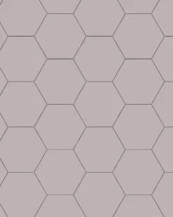 Klinker - Hexagon 15 x 15 cm lavendel