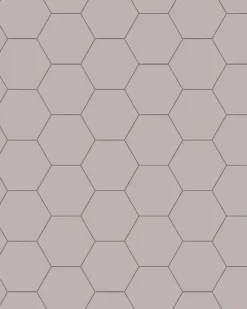 Klinker - Hexagon 10 x 10 cm lavendel