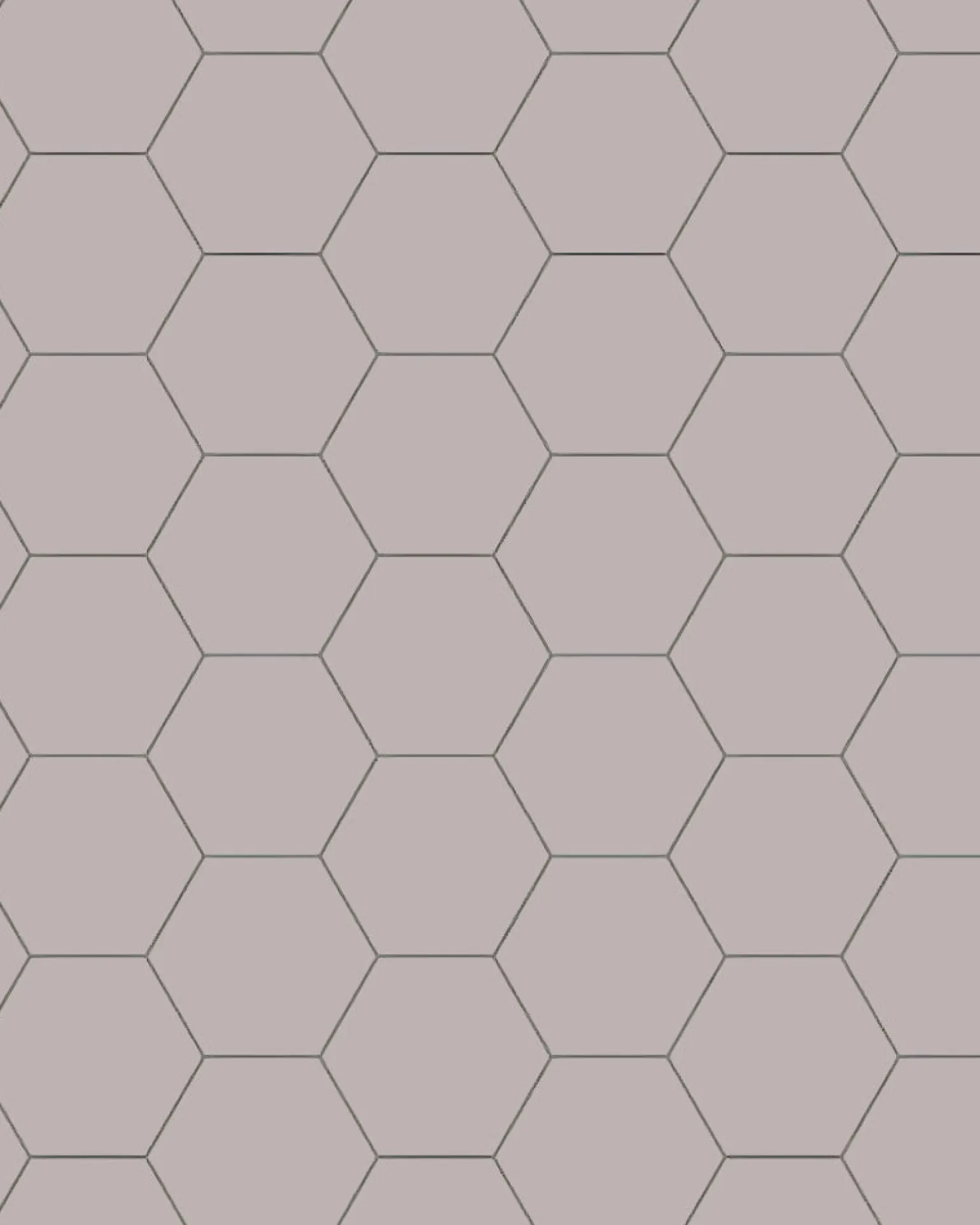 Klinker - Hexagon 10 x 10 cm lavendel
